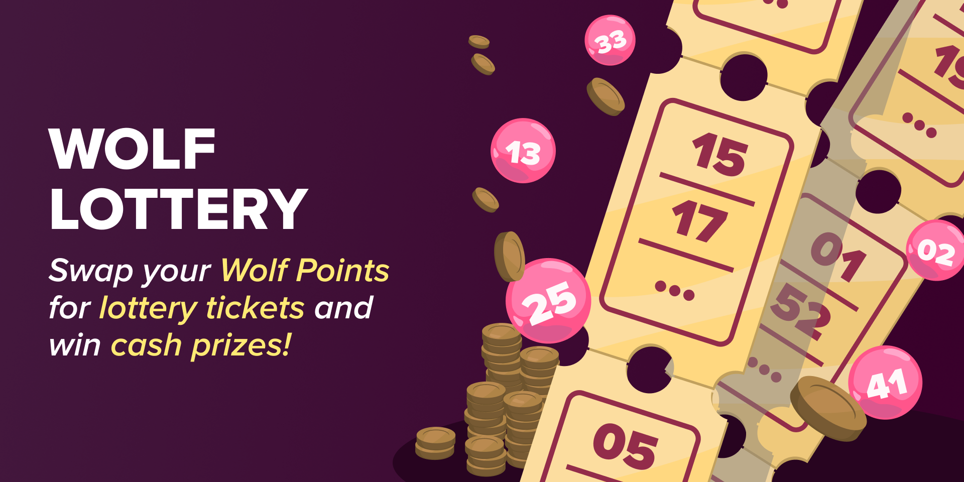 Promotion Wolf.io Lottery – Win $1,500 Every Round