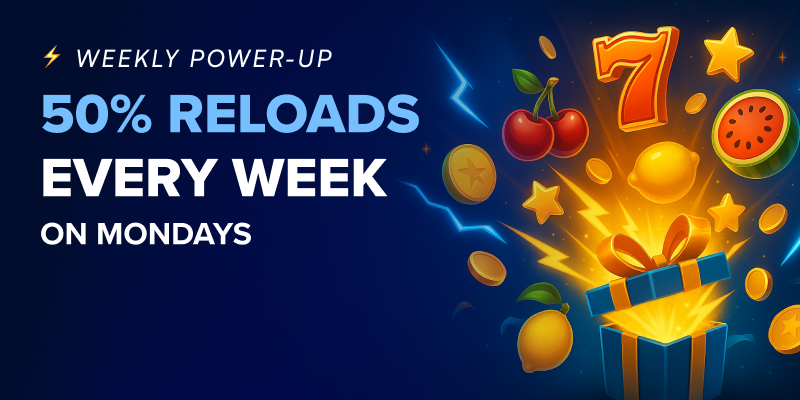 Banner slide for /promotions/monday-reload