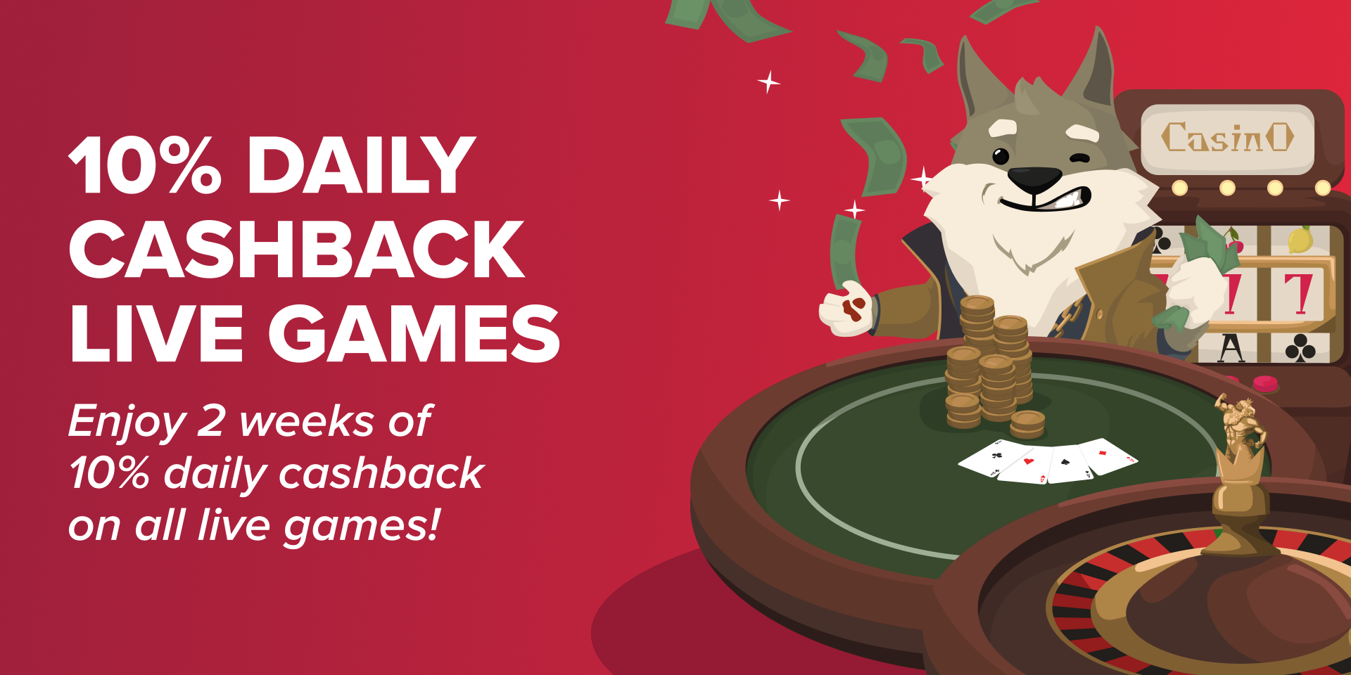 Promotion 10% Live Games Cashback