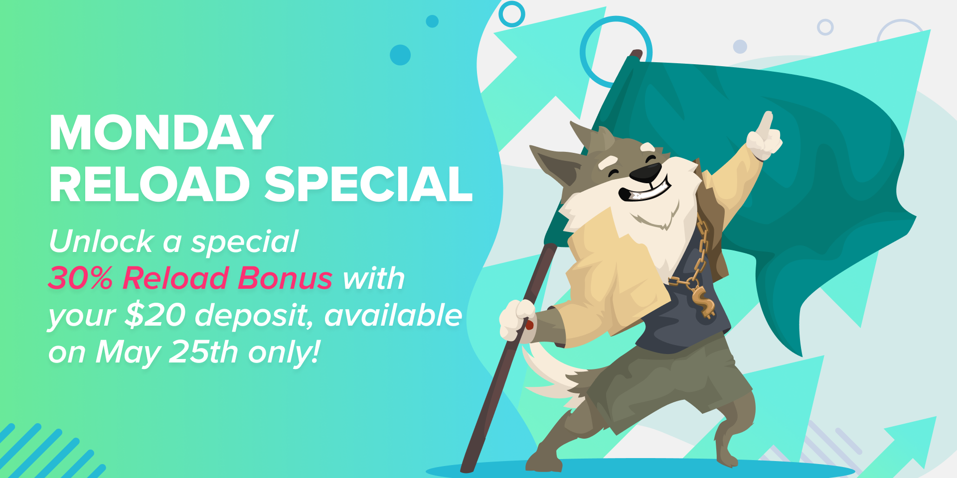 Promotion Monday 30% Reload Special