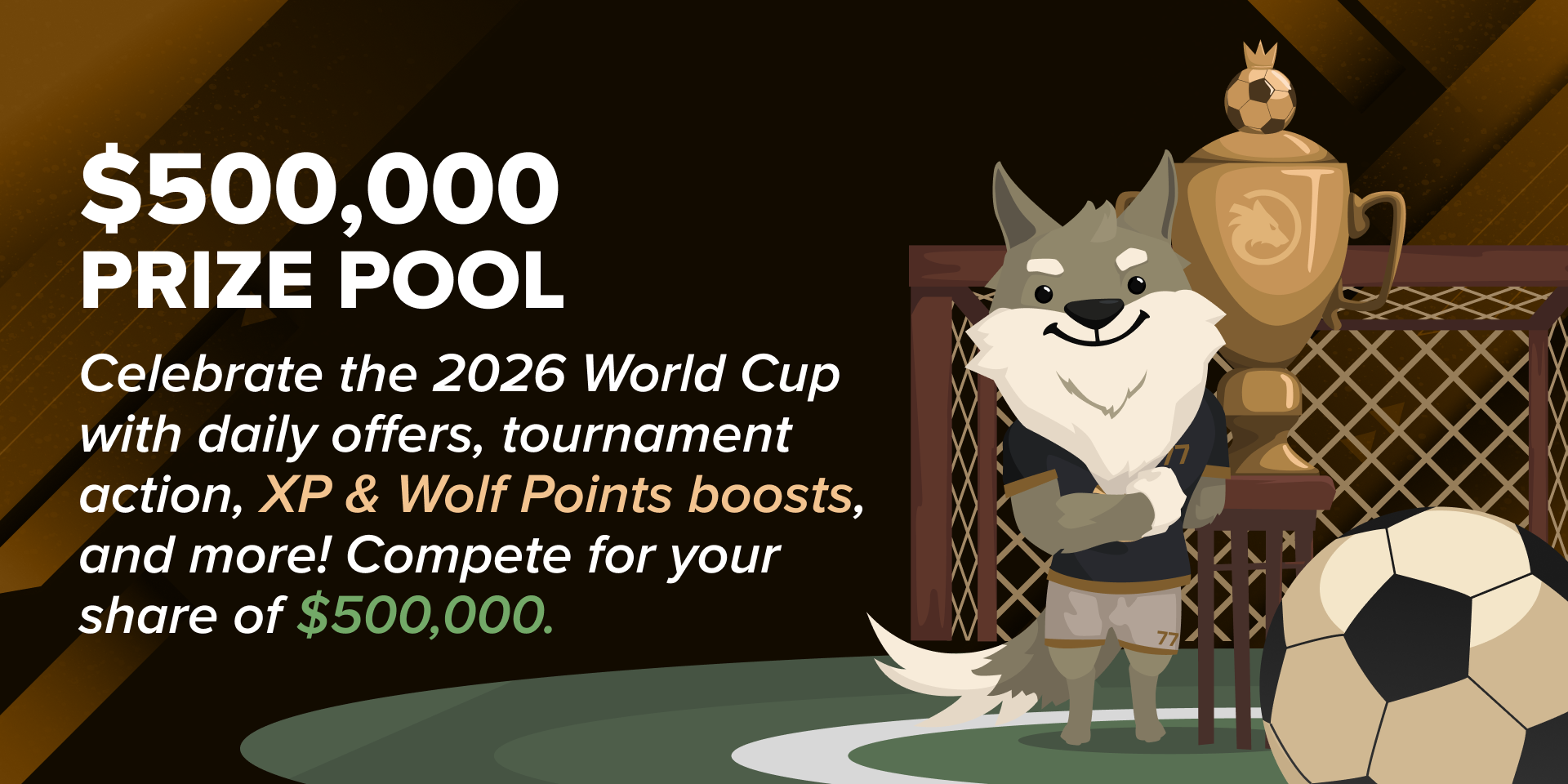 Promotion $500,000 FIFA World Cup 2026