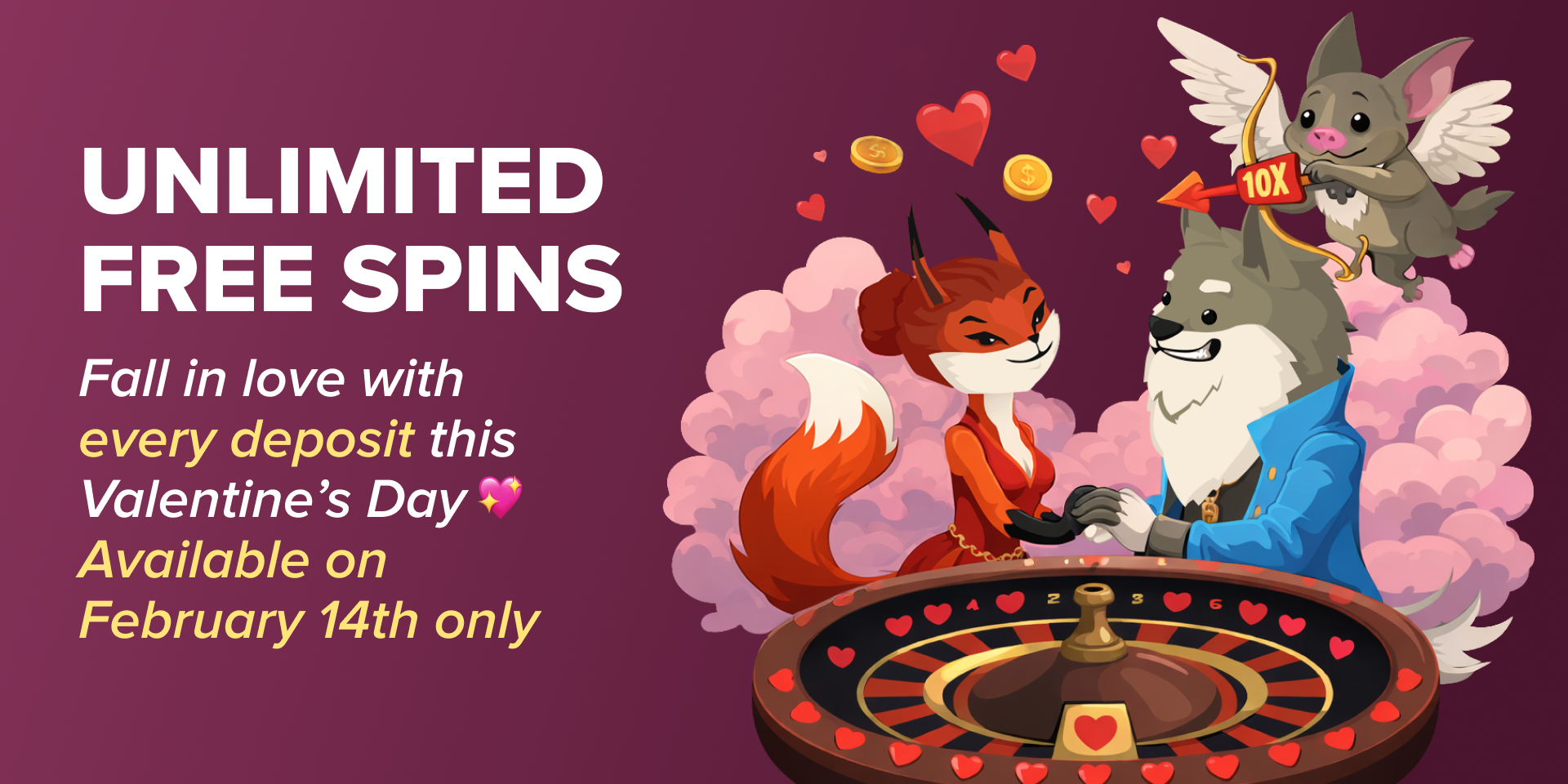 Promotion Valentine's Day Exclusive
